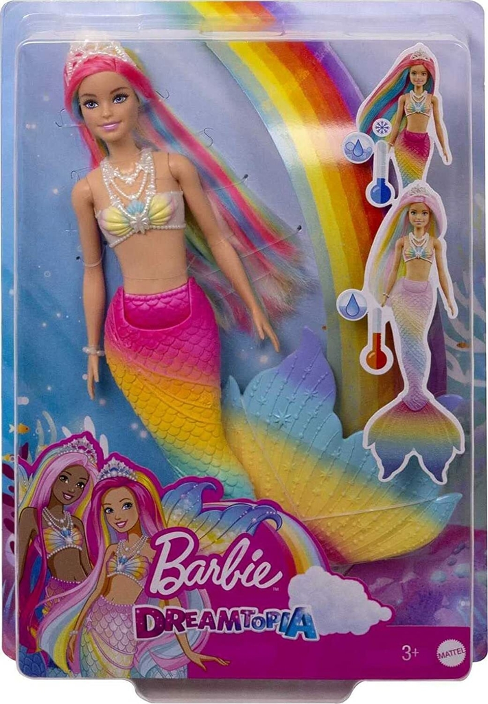 Boneca Articulada - Barbie Dreamtopia Fantasy - Sereia - Sortidas