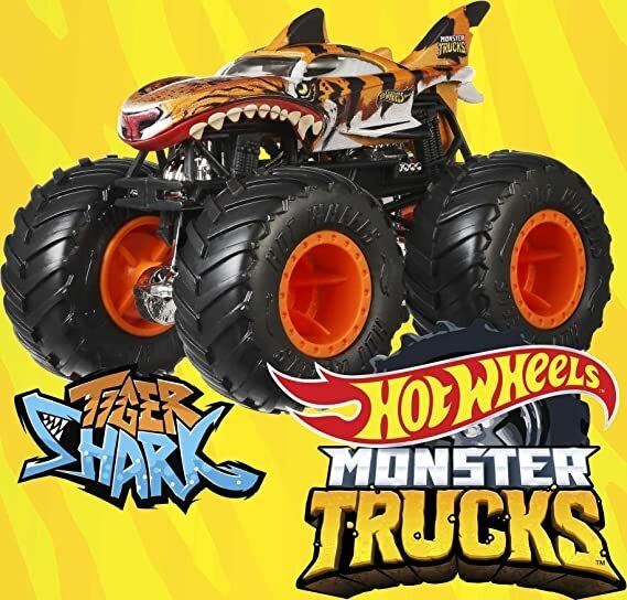 Carro Hot Wheels Monster Truck 7 Controle Remoto Candide