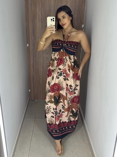 Vestido Tati floral - JULLIE STORE 