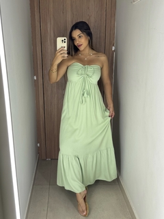 Vestido Tati verde na internet