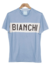 Camiseta Casual Bianchi Azzurra Feminina