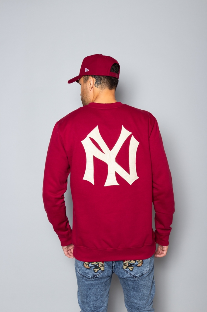 Moletom new era vermelho 2025