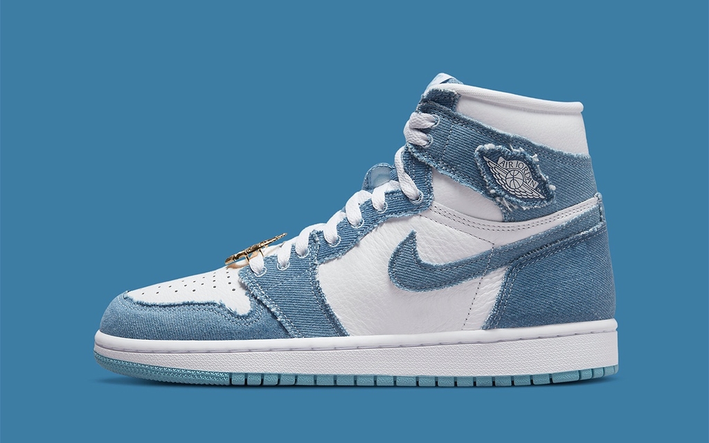 NIKE AIR JORDAN 1 RETRO HIGH OG DENIM - FEMININO