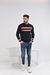 SUETER TOMMY HILFIGER FLAG CREW NECK - AZUL MARINHO - loja online