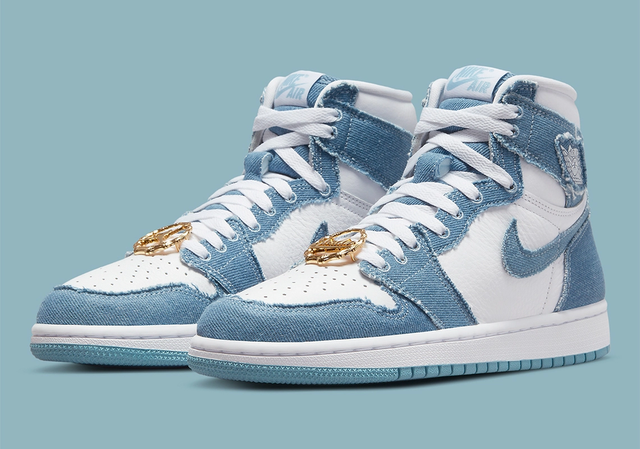 NIKE AIR JORDAN 1 RETRO HIGH OG DENIM - FEMININO