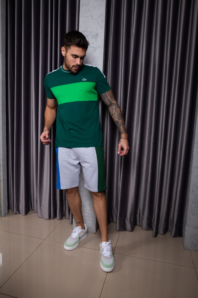 Bermudas moletom lacoste sales