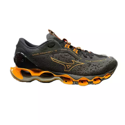 TENIS MIZUNO WAVE PROPHECY 13 PRETO LARANJA