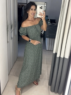 Vestido Midi Poá Mia - loja online