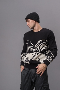 Sweater Skull Negro