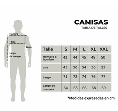 CAMISA WILL - comprar online