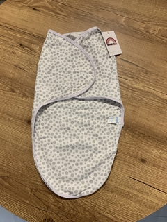 Cueiro Swaddle ajustavel cinza (RN)