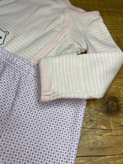 Conjunto blusa + calça poá | Gatinho (Carter’s) na internet