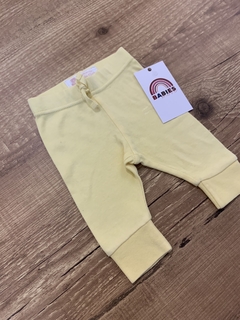 Calça amarela basica (Baby club) - comprar online