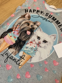 Vestido cinza - pet´happy summer´(Infanti) na internet