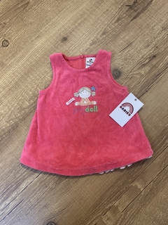 Vestido de fleece rosa - menininha (Absorba)