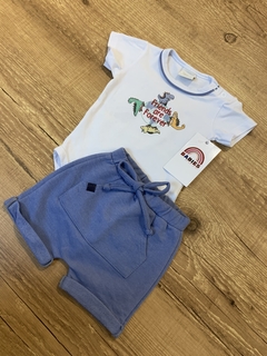 Conjunto body ´friends are forever´+ short (Anjos baby) - comprar online