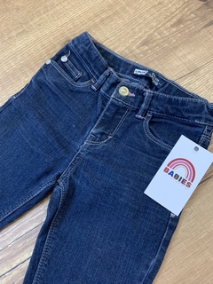 Imagem do Calça jeans azul petróleo com botão de gliter (Levis)