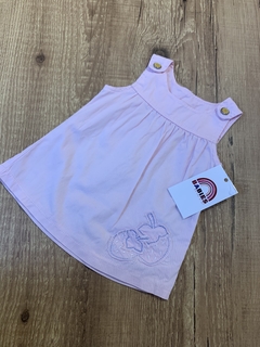 Vestidinho bata rosa - moranguinho - comprar online