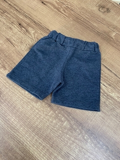 Short cinza escuro moletom - comprar online