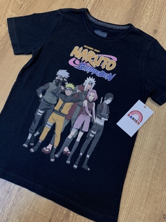 Camiseta preta ´naruto shippuden´(Naruto) - comprar online