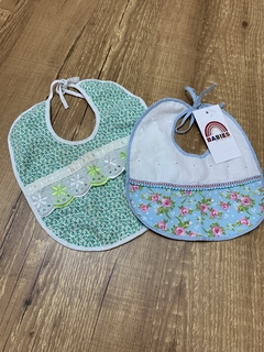 Kit 2 babadores estampados (3 meses) - comprar online