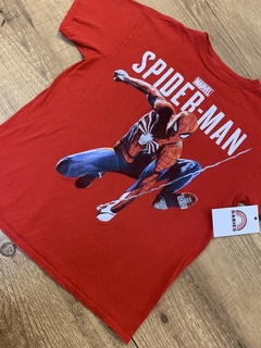 Camiseta vermelha - homem aranha (Marvel) - comprar online