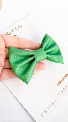 Laço Glitter Posh - Verde - comprar online