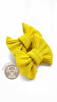 Parzinho Girly Canelado - Yellow
