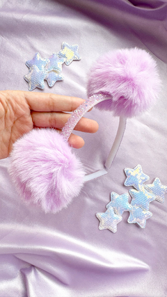 Tiara Pompom Mágico - Festa da Lua - comprar online