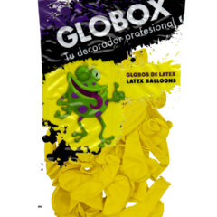 GLOBOX PERLADO AMARILLO 5" (50 UNIDADES) - comprar online