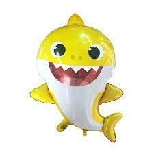 GLOBO METALIZADO 20" BABY SHARK AMARILLO