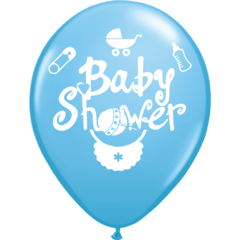 Globo Baby shower Celeste x 25 Unidades