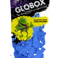 Globox Perlado Celeste 5" (50 Unidades)
