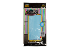 CORTINA DILAX PASTEL CELESTE 2X1MTS