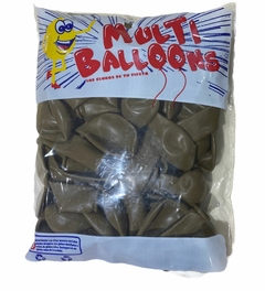 MULTI BALLOONS ST 5 X 50 UN. CHOCOLATE OSCURO - comprar online