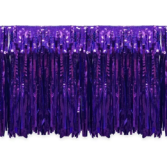 Cortina Ovni Metálica 2x1 Purpura Holografico - comprar online