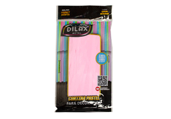 CORTINA DILAX PASTEL ROSA 2X1MTS