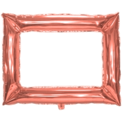 OVNI METALIZADO 34" CUADRO SELFIE ROSE GOLD - comprar online