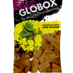 GLOBOX PERLADO 12 " DORADO (SOBRE X 50) - comprar online
