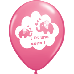 GLOBO ES UNA NENA X 25 UNIDADES