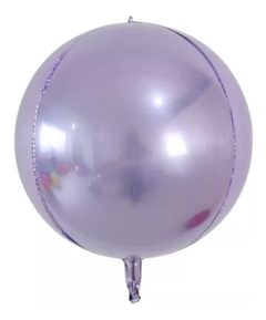 GLOBO METALIZADO 20" ESFERA LILA