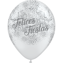 GLOBO FELICES FIESTAS X 50 UNIDADES - Globo Center