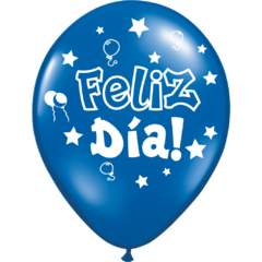 GLOBO FELIZ DIA X 50 UNIDADES