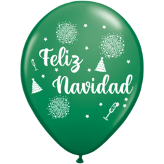 GLOBO FELIZ NAVIDAD X 25 UNIDADES en internet