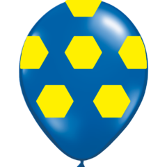 GLOBO GAJOS AZUL X 50 UNIDADES