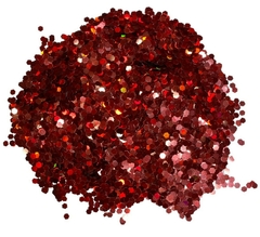 GLITTER GLOBOX X 40 GRS. (2X20 GRS. C/U) ROJO