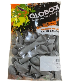 GLOBOX STANDARD 5" GRIS PERLA X 50 UN - comprar online