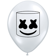 GLOBO MARSHMELLO X 50 UNIDADES