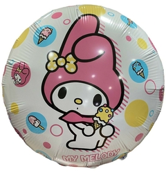 GLOBO METALIZADO 18" MY MELODY BLANCO