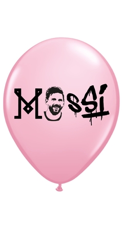 GLOBO MESSI ROSA X 25 UN